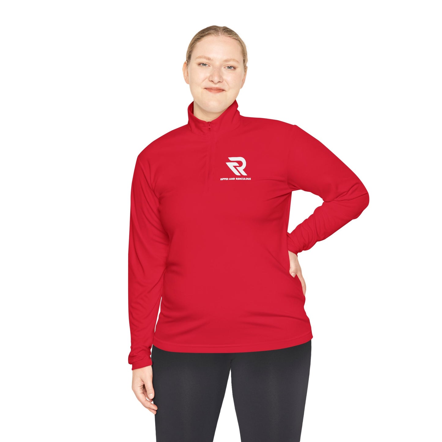 Men's & Women's Quarter-Zip Pullover - Perfect for Sports & Leisure