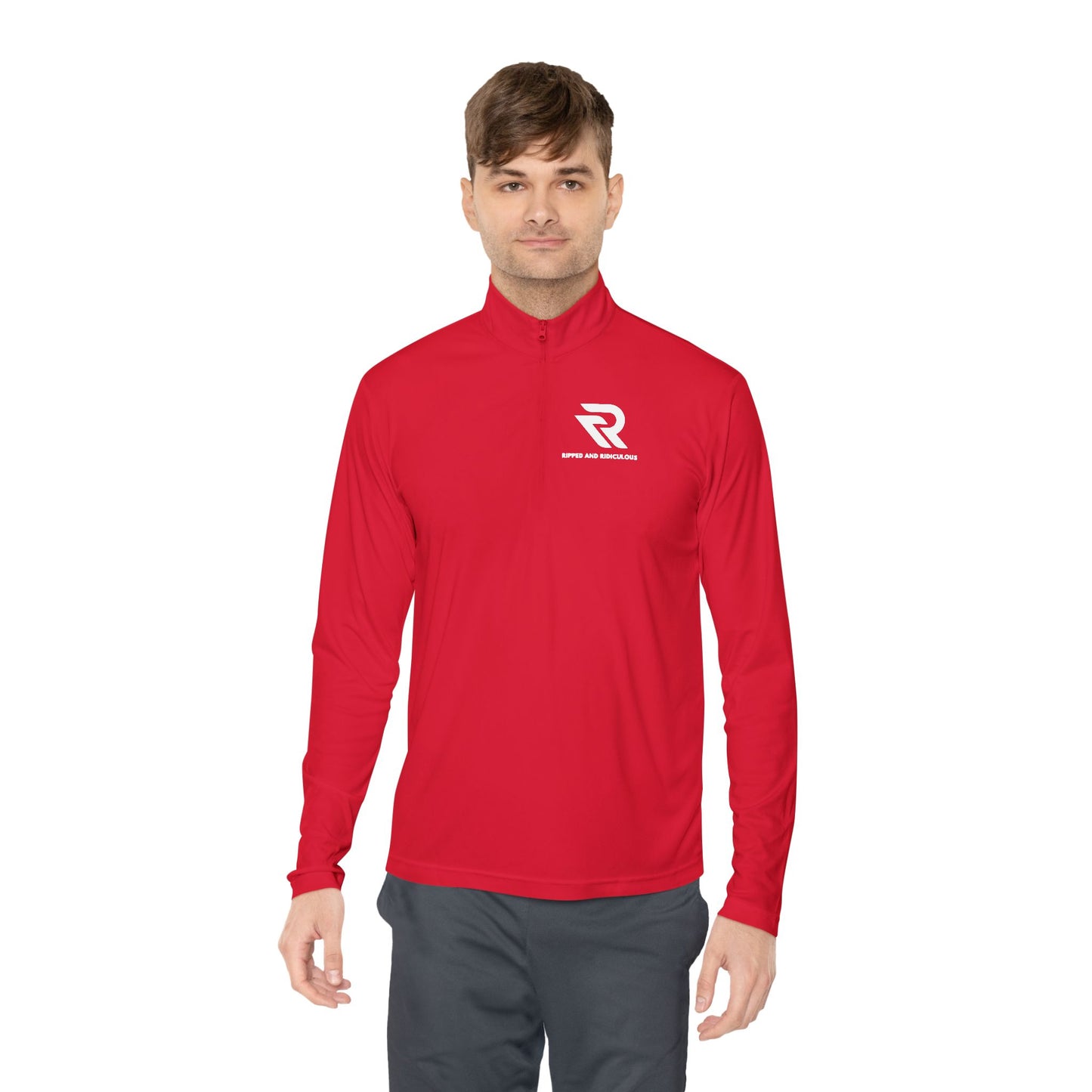 Men's & Women's Quarter-Zip Pullover - Perfect for Sports & Leisure