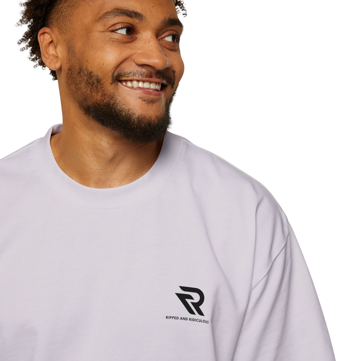 Hustle for That Muscle Oversized Tee - Motivational Mens Workout Shirt